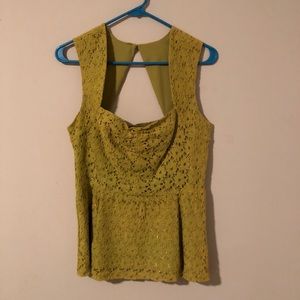 Anthropologie Lace Top